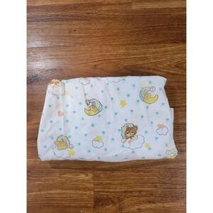 Teddy Beddy Bear Moon Clouds Baby Nursery Bedding Fitted Crib Sheet Morgan 80s